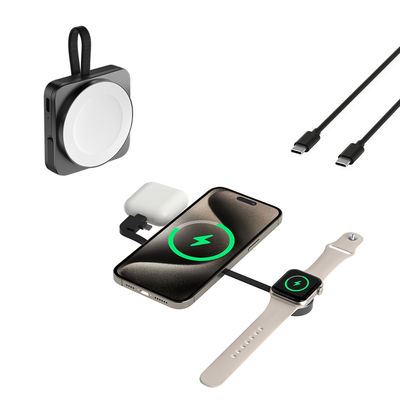 acheter Chargeur sans fil magnétique 3 en 1 portable pour iPhone 15 Pro Max online manufacture
