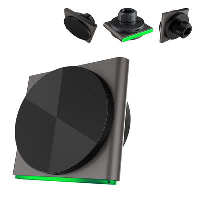 acheter Ambient Iphone Magnétique Car Mount 15w Chargeur sans fil Design ultra-mince Chargement rapide Musique dynamique Rhythm Cool Décoration intérieure online manufacture