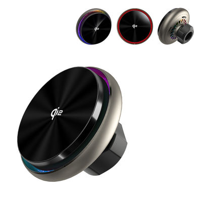 acheter Éclairage du ciel étoilé Effect de refroidissement silencieux Ventilateur dissipation de chaleur rapide QI2 Chargement rapide Magnétique de voiture support de charge sans fil online manufacture