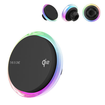 acheter Chargeur sans fil de voiture de 15W à charge rapide avec ventilateur de refroidissement et conception d'étape de lumière du ciel étoilé et grande compatibilité téléphonique online manufacture