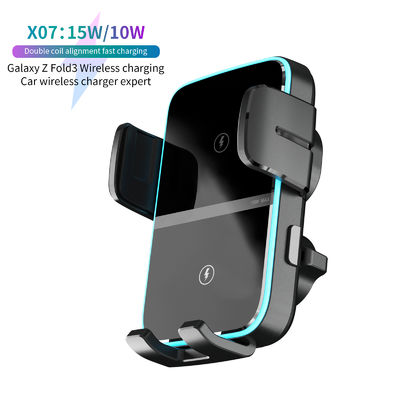 acheter Semi-automatic Intelligent Induction Wireless Car Charger with 1 Year Warranty and ABS+PC Material for iPhone online manufacture