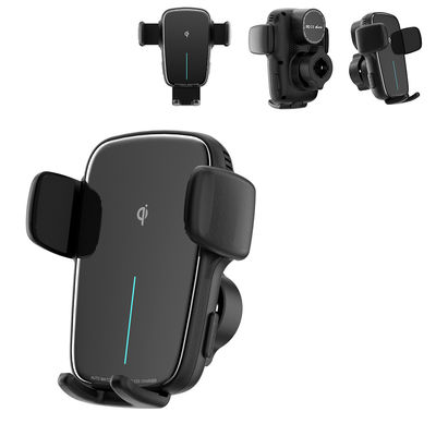 2Chargeur de voiture sans fil pour iPhone en verre 5D avec alignement automatique et charge rapide
