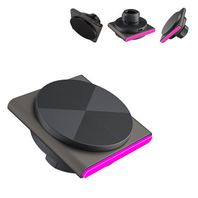 Chargeur sans fil pour iPhone QI2 Ultra-fin design Lampade de ramassage métallique Super forte aspiration magnétique 360 degrés de rotation Chargement rapide