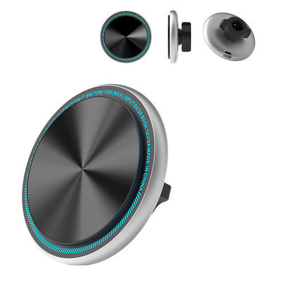 Porteur de téléphone de voiture en métal innovant avec forme ovale et lumière de course personnalisable pour automobile