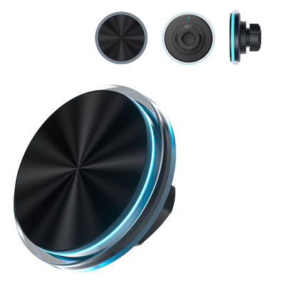 Porte-téléphone pour voiture magnétique de conception originale avec lumière ambiante et forte attraction magnétique pour automobile