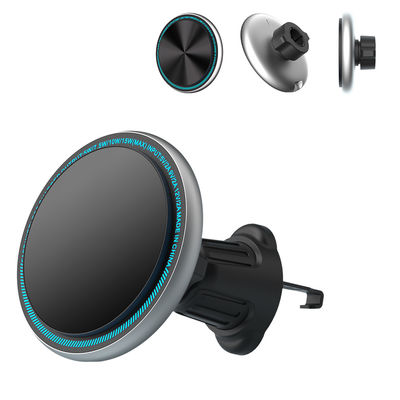Porte-téléphone personnalisable pour voiture légère avec forte aspiration magnétique et fonctionnement à une main