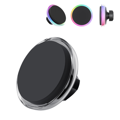 Porteur de téléphone de voiture personnalisable avec texture cristalline et lentille glacée pour un effet visuel et un effet de refroidissement uniques